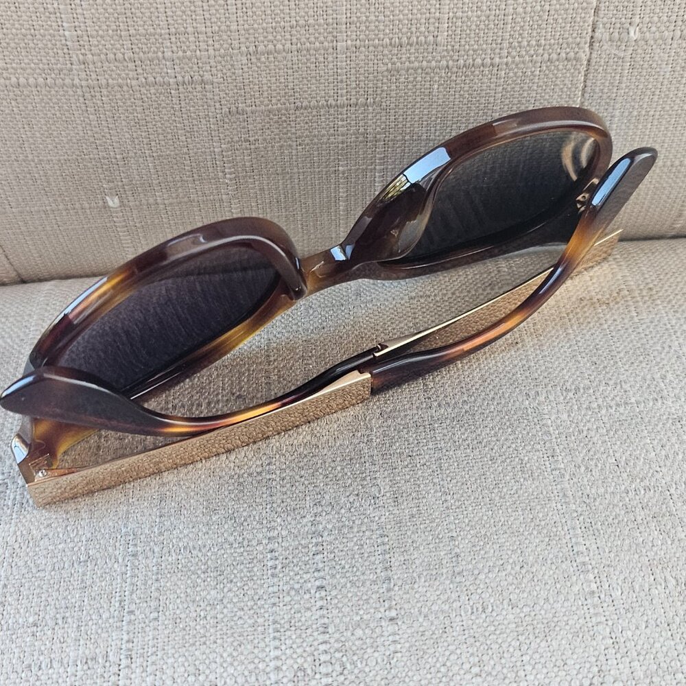 Jimmy Choo Ladies Vivy Havana Sunglasses Round Full Rim Shades - Picture 9 of 16